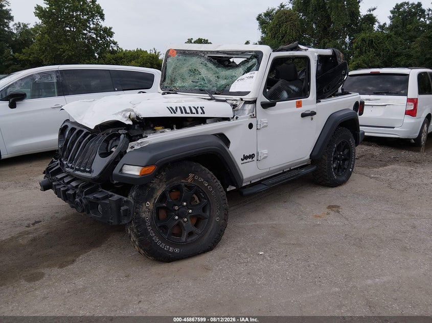 2020 JEEP WRANGLER auction photo 2