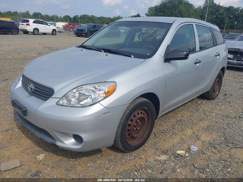 TOYOTA MATRIX 2008 VIN 2T1KR32E28C708888