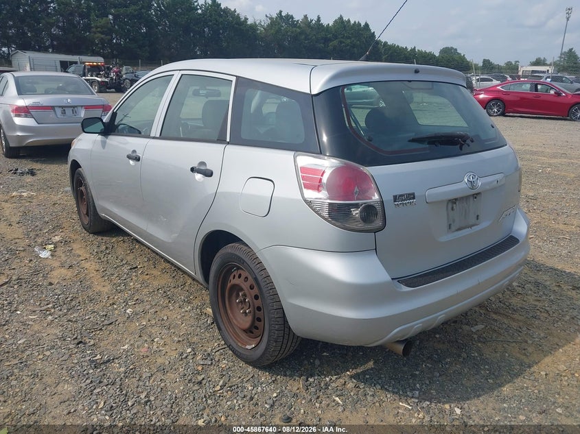 TOYOTA MATRIX 2008 VIN 2T1KR32E28C708888