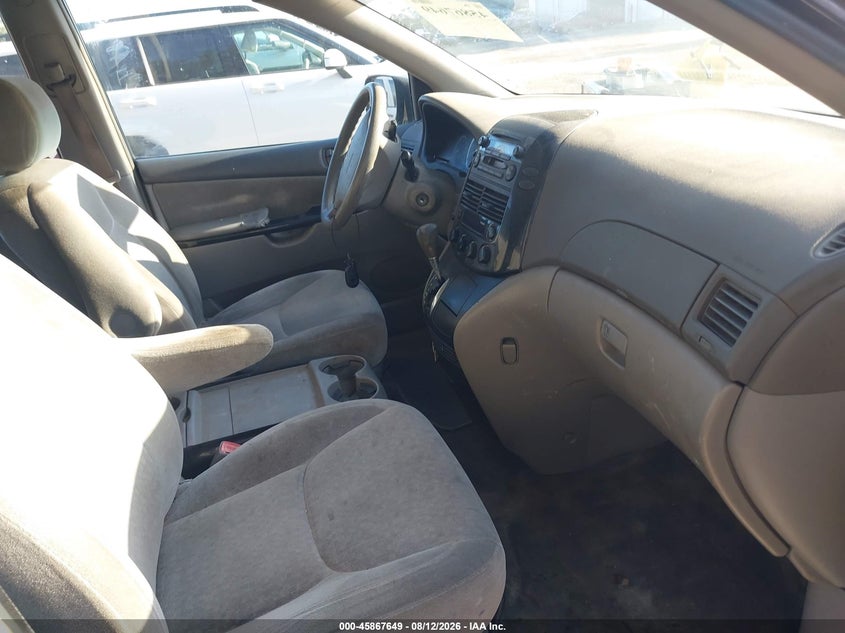 TOYOTA SIENNA 2005 VIN 5TDZA23C65S359296