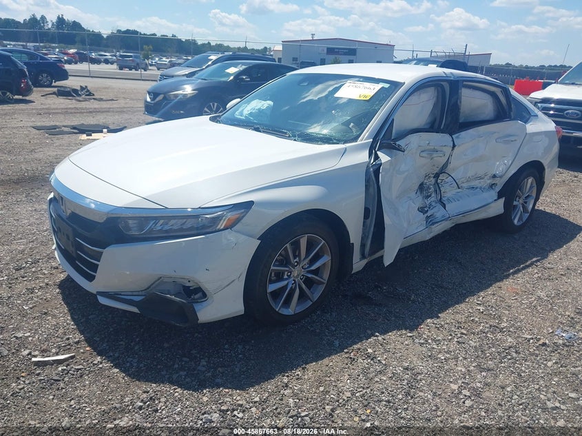 2021 HONDA ACCORD auction photo 2