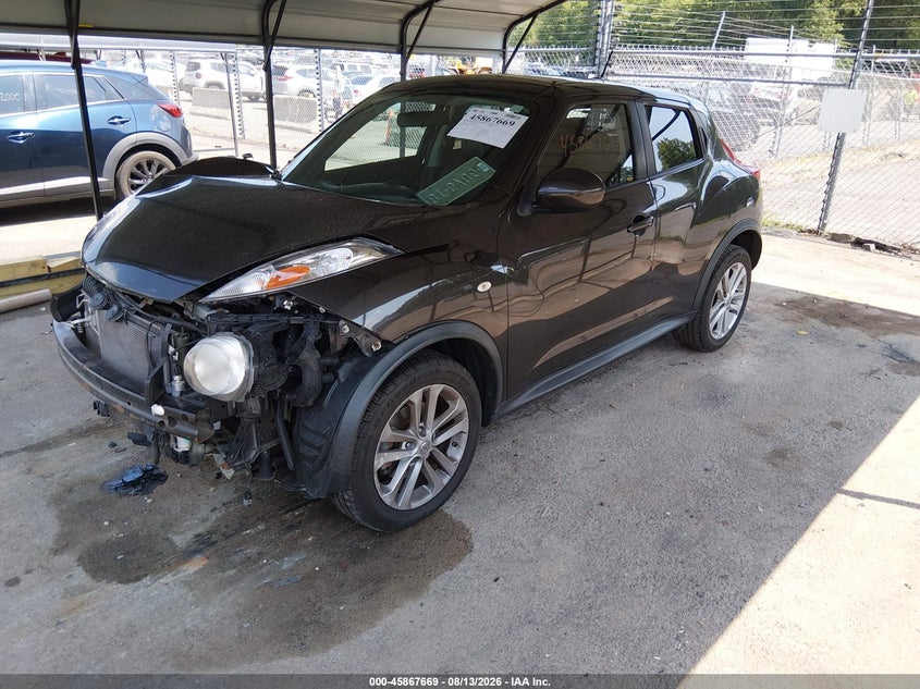 2011 Nissan Juke, Удар спереди, IAAI, VIN JN8AF5MV9BT029010 — фото 2