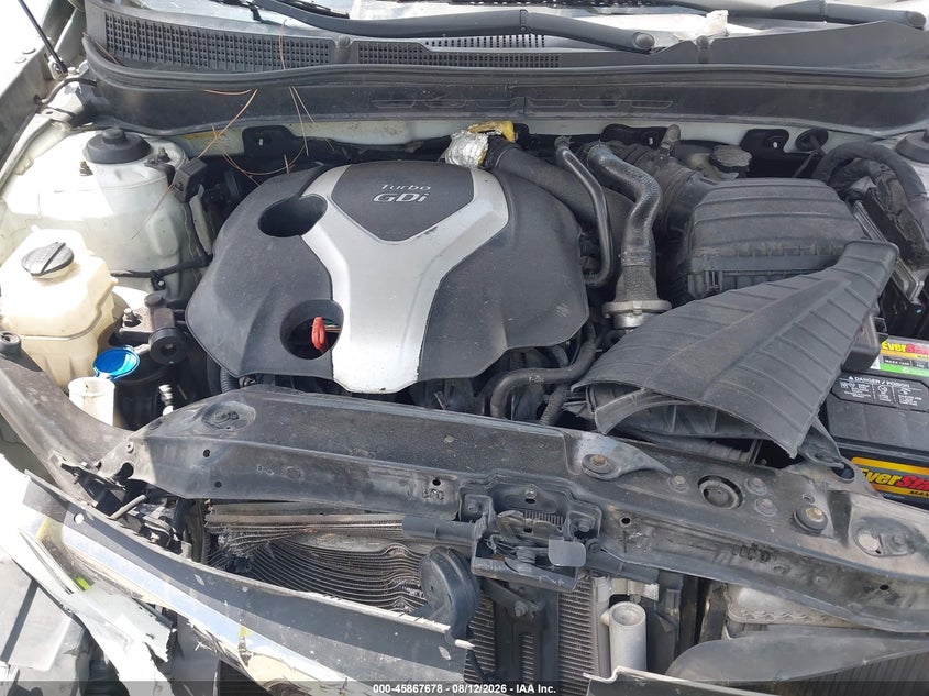 2013 HYUNDAI SONATA SEDAN 2.0L I-4 DI, DOHC, VVT, TURBO, 274HP