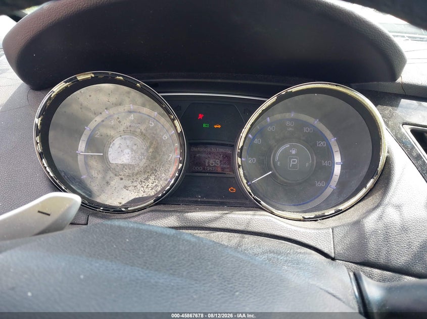 2013 HYUNDAI SONATA SEDAN 2.0L I-4 DI, DOHC, VVT, TURBO, 274HP