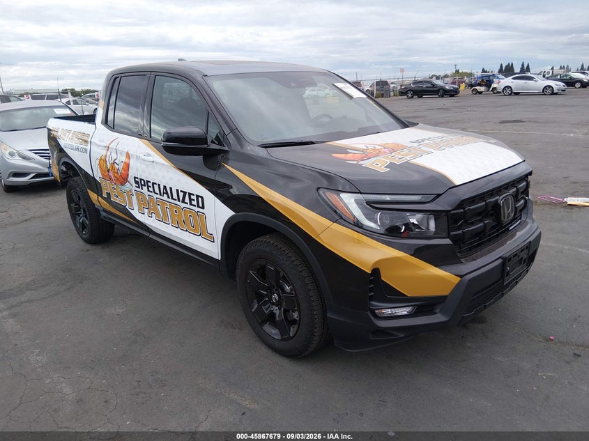 Vin: 5fpyk3f82sb045531, lot: 46366649, honda ridgeline black edition 2025 img_1
