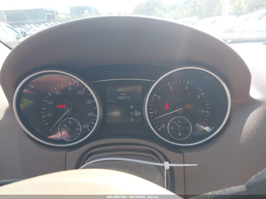 2011 MERCEDES-BENZ ML 350 auction photo 7
