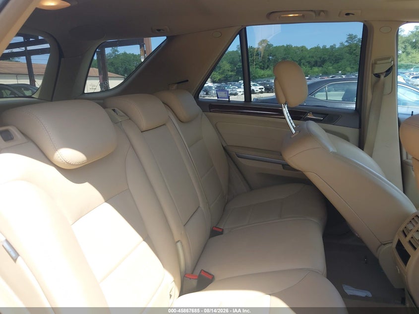 2011 MERCEDES-BENZ ML 350 auction photo 8