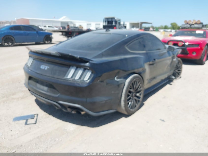 Vin: 1fa6p8cf5l5176236, lot: 46366687, ford mustang gt premium fastback 20204