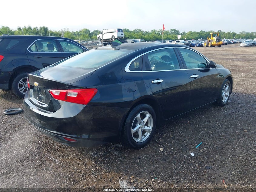 2017 CHEVROLET MALIBU auction photo 4