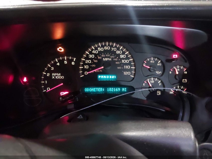 2004 CHEVROLET SILVERADO PICKUP 5.3L V-8 295HP