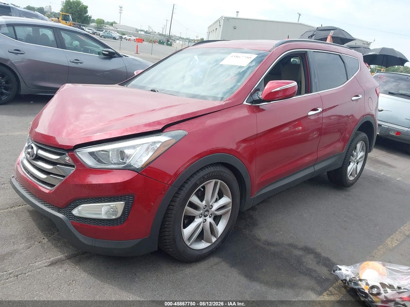 2014 HYUNDAI SANTA FE SPORT auction photo 2