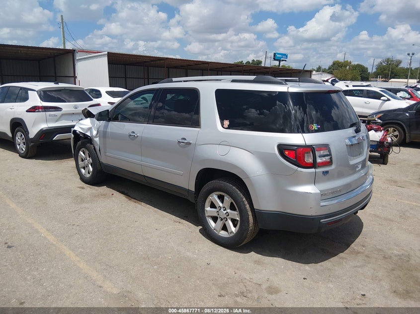 Vin: 1gkkrpkd0gj125063, lot: 46366741, gmc acadia sle-2 20163