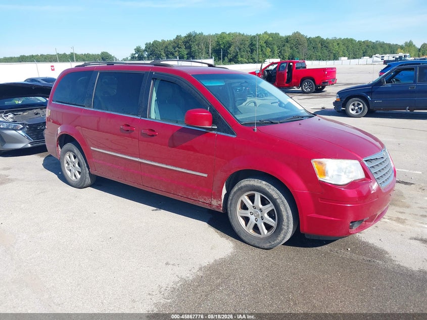 Vin: 2a4rr5d13ar126562, lot: 46366746, chrysler town & country touring 20101