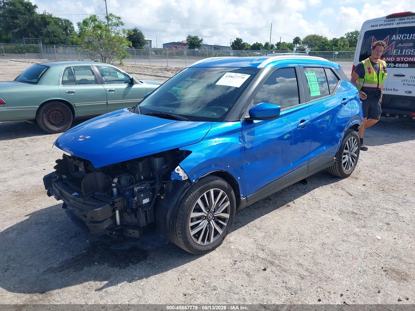 2021 NISSAN KICKS SPORT UTILITY VEHICLE 1.6L I-4 DOHC, VVT, 122HP