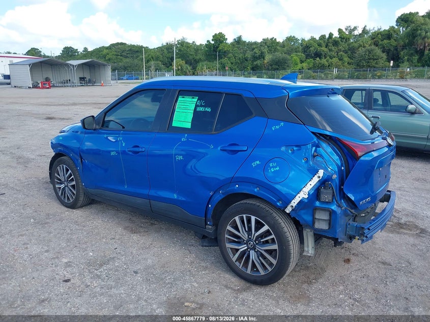 2021 NISSAN KICKS SPORT UTILITY VEHICLE 1.6L I-4 DOHC, VVT, 122HP