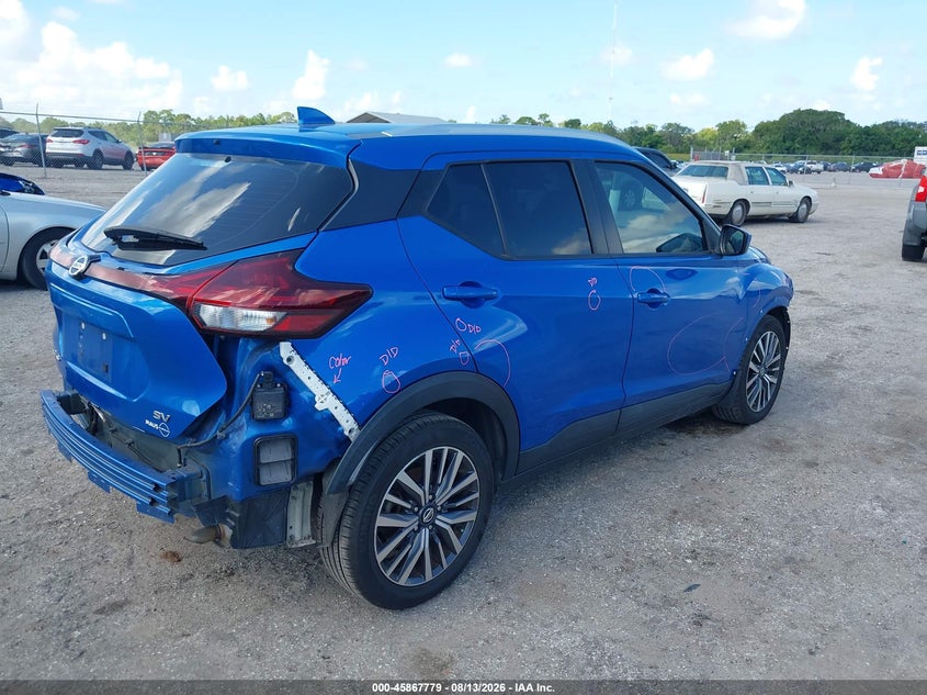 2021 NISSAN KICKS SPORT UTILITY VEHICLE 1.6L I-4 DOHC, VVT, 122HP