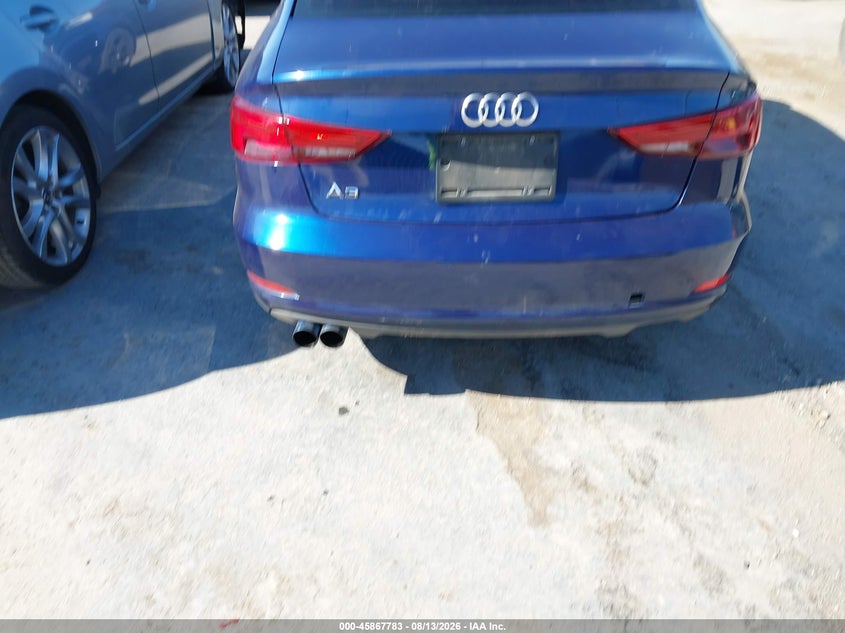 2015 AUDI A3 SEDAN 1.8L I-4 DI, DOHC, VVT, TURBO, 170HP