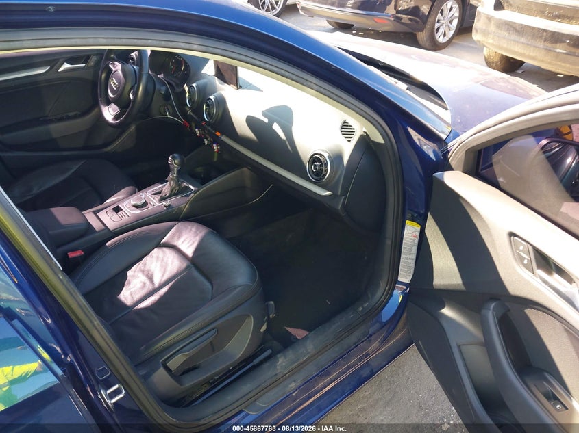2015 AUDI A3 SEDAN 1.8L I-4 DI, DOHC, VVT, TURBO, 170HP