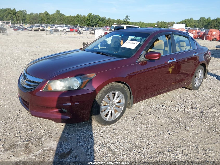 2012 Honda Accord, Rear, IAAI, VIN 1HGCP3F89CA025048 — photo 2