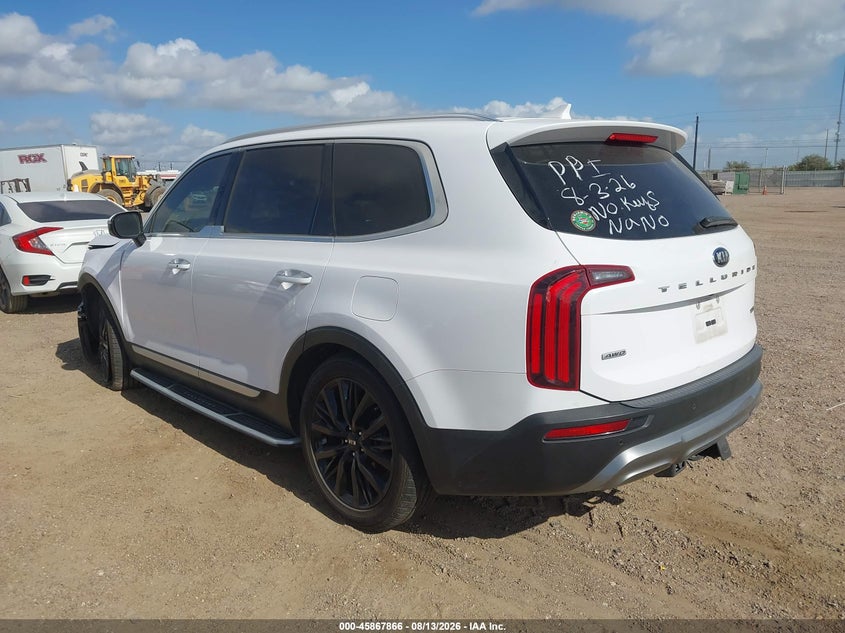 Vin: 5xyp5dhc2mg161715, lot: 46366838, kia telluride sx 20213