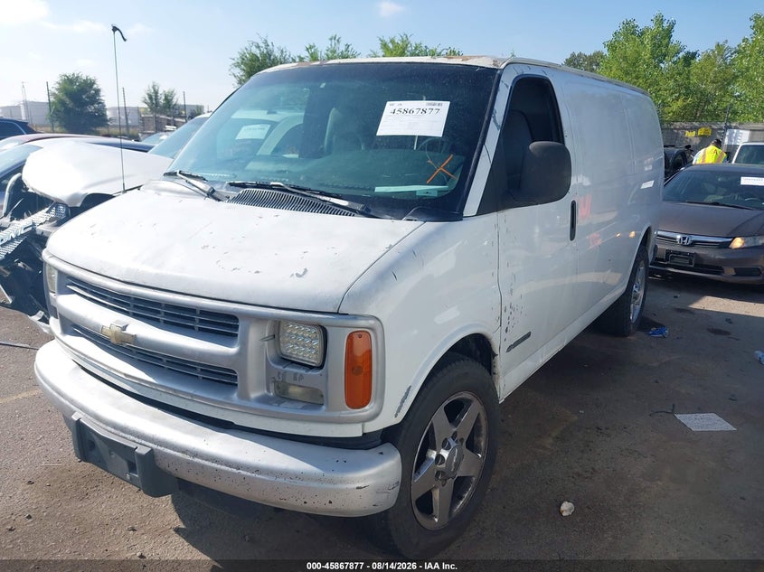 CHEVROLET EXPRESS 2000 VIN 1GCHG35R4Y1197512