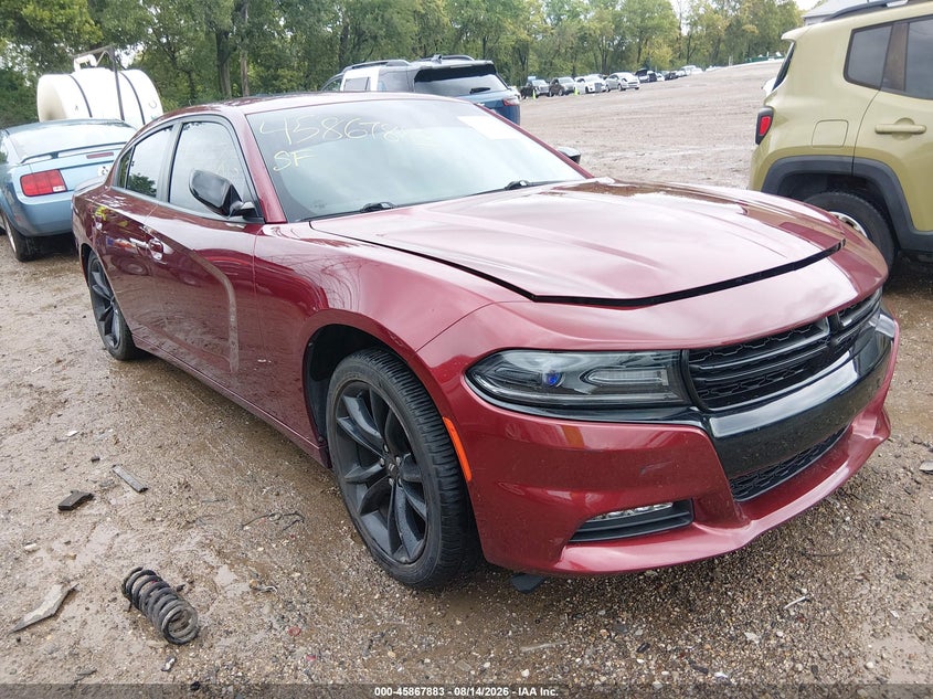Vin: 2c3cdxhg0jh290124, lot: 46366853, dodge charger sxt plus rwd 2018 img_1