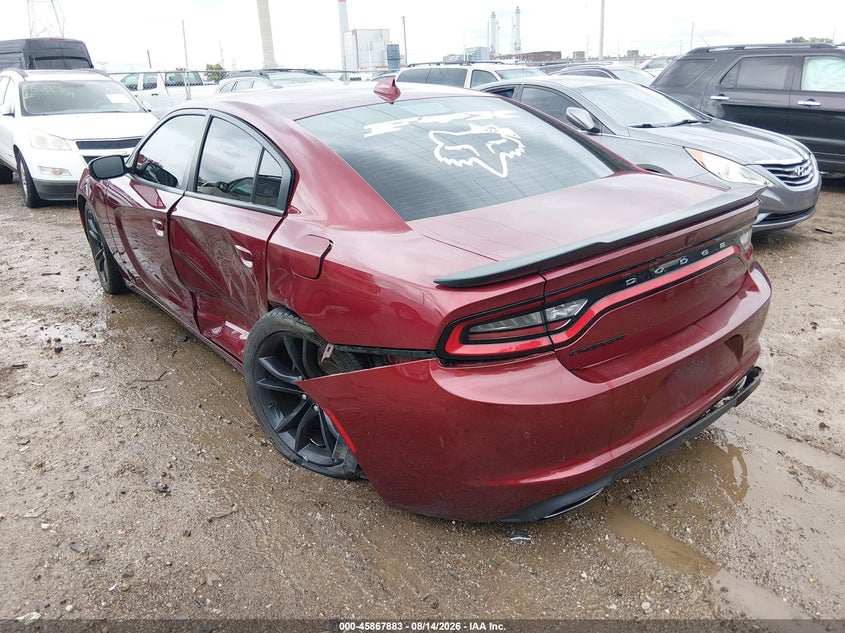 2018 DODGE CHARGER auction photo 3