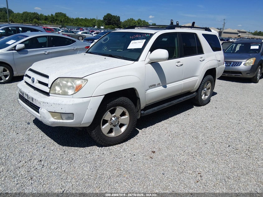 TOYOTA 4RUNNER 2005 VIN JTEBU17R558033829