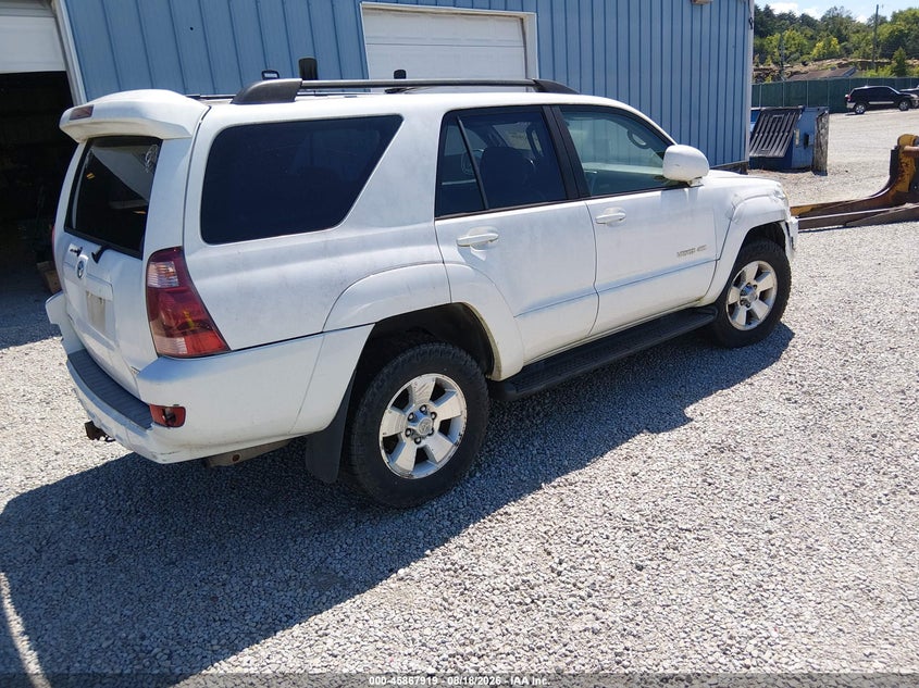TOYOTA 4RUNNER 2005 VIN JTEBU17R558033829