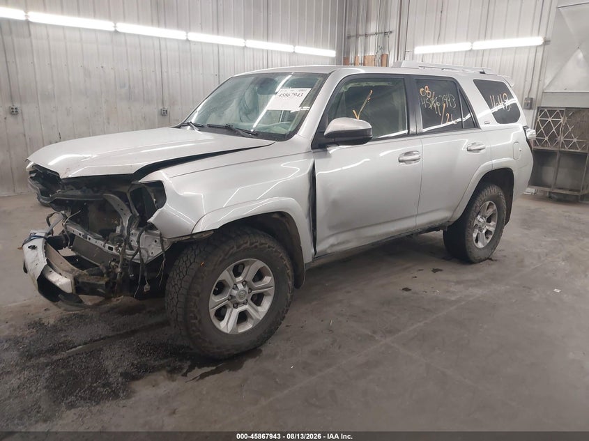 Vin: jtebu5jr3g5289939, lot: 46366913, toyota 4runner sr5 20162