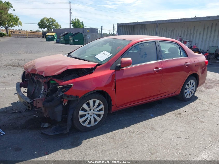 2013 TOYOTA COROLLA SEDAN 1.8L I-4 DOHC, VVT, 132HP