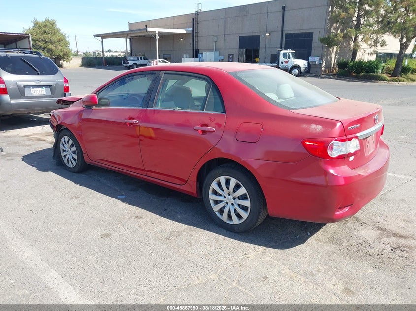 2013 TOYOTA COROLLA SEDAN 1.8L I-4 DOHC, VVT, 132HP