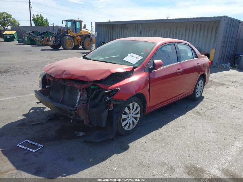 2013 TOYOTA COROLLA SEDAN 1.8L I-4 DOHC, VVT, 132HP