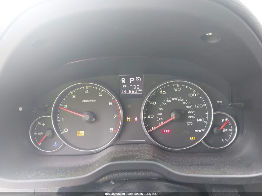 2014 SUBARU OUTBACK SPORT UTILITY VEHICLE 2.5L H-4 DOHC, VVT, 173HP