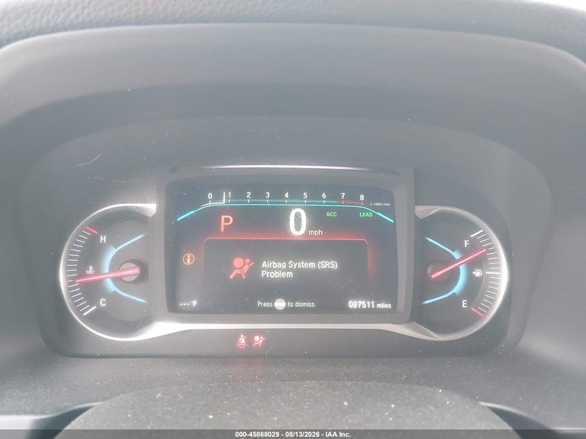 2021 HONDA PILOT auction photo 7