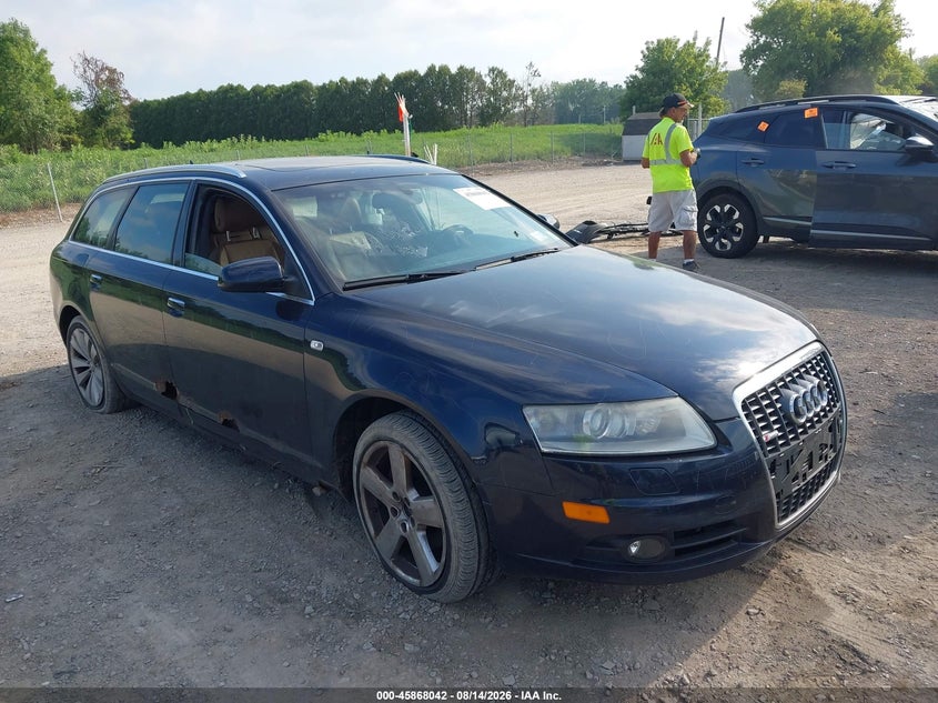 2008 Audi A6 3.2 Avant, Vandalized, IAAI, VIN WAUKH74F48N115690