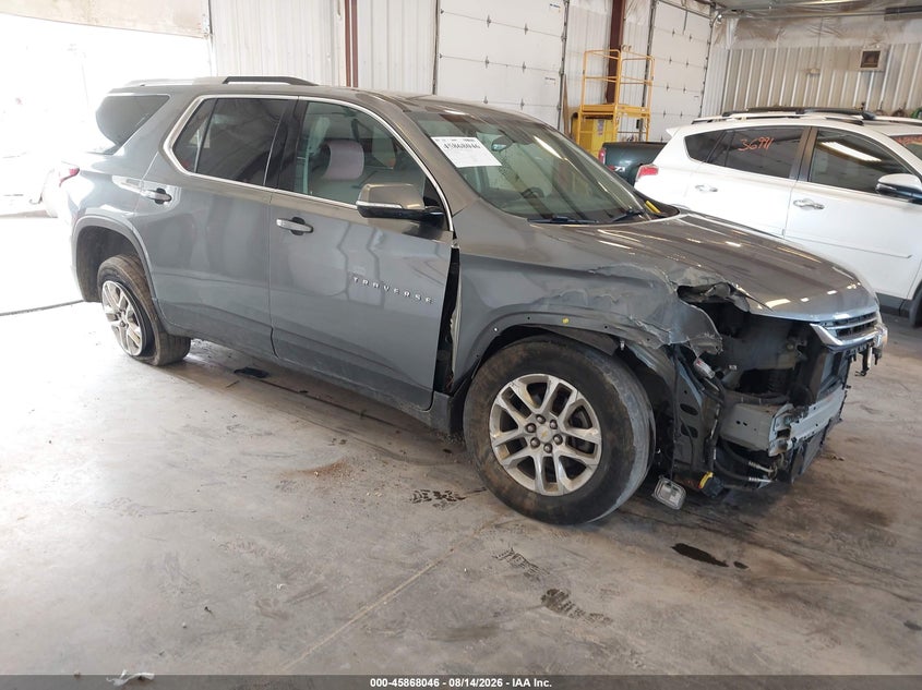 Vin: 1gnevgkw6jj134922, lot: 46367016, chevrolet traverse lt cloth 2018 img_1