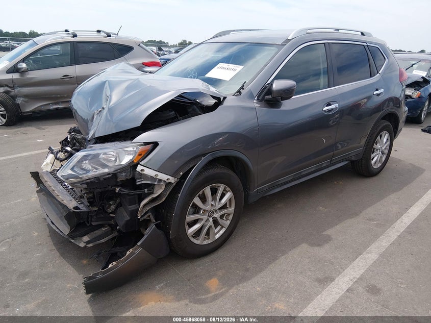 2018 Nissan Rogue Sv, Front End, IAAI, VIN 5N1AT2MV5JC760269 — photo 2