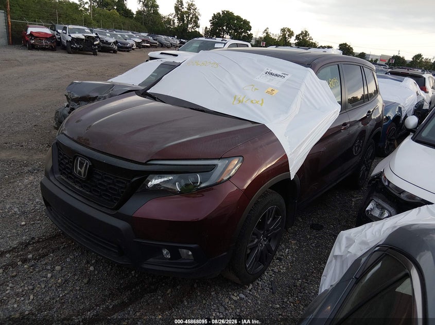 Vin: 5fnyf8h51mb036786, lot: 46367065, honda passport awd ex-l 20212