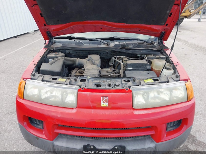 SATURN VUE 2002 VIN 5GZCZ23D32S828255