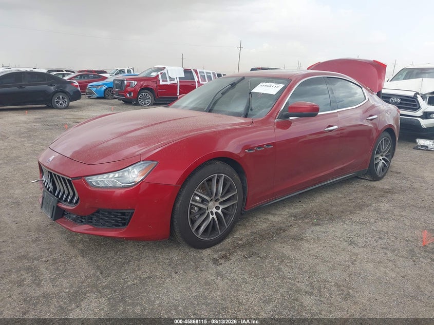 Vin: zam57yta6j1291762, lot: 46367085, maserati ghibli s q4 20182