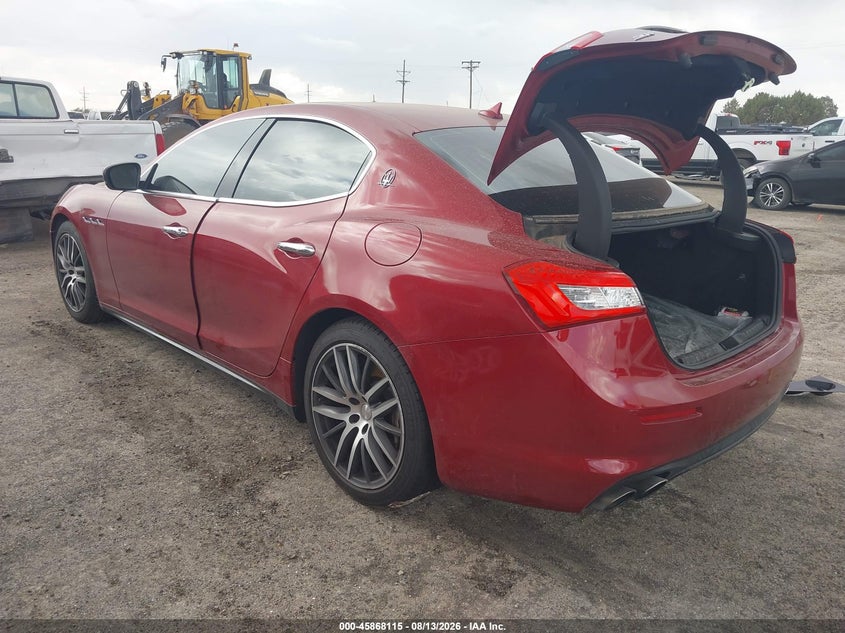 Vin: zam57yta6j1291762, lot: 46367085, maserati ghibli s q4 20183