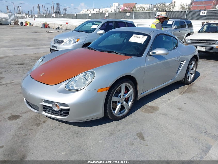 2006 Porsche Cayman, Обычный износ, IAAI, VIN WP0AB298X6U782652 — фото 2