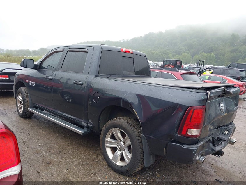 2017 RAM 1500 PICKUP 5.7L V-8 VVT, 395HP