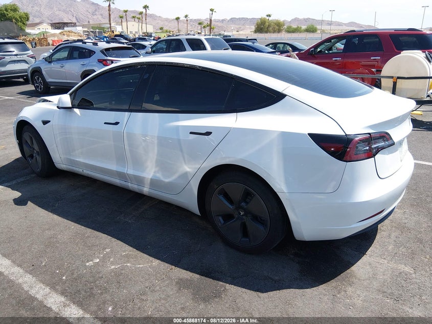 2023 TESLA MODEL 3 SEDAN ELECTRIC