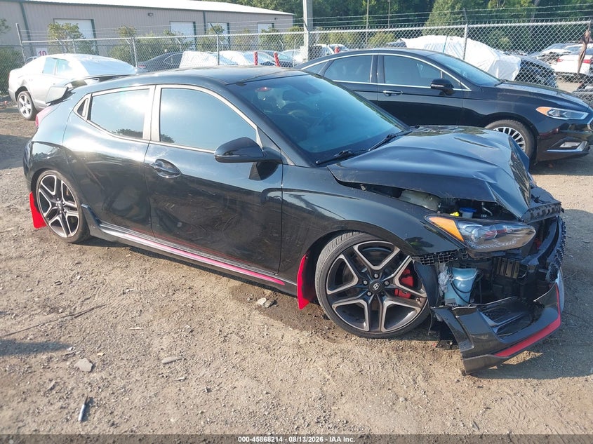 Vin: kmht36ah7nu011987, lot: 46367184, hyundai veloster n 20221