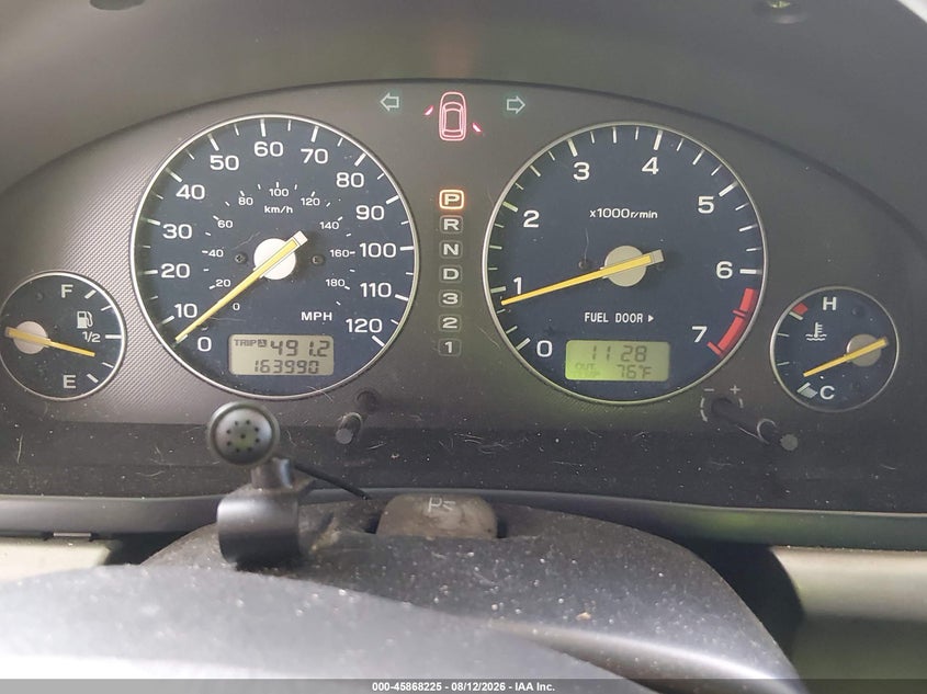 SUBARU BAJA 2003 VIN 4S4BT61C137101342