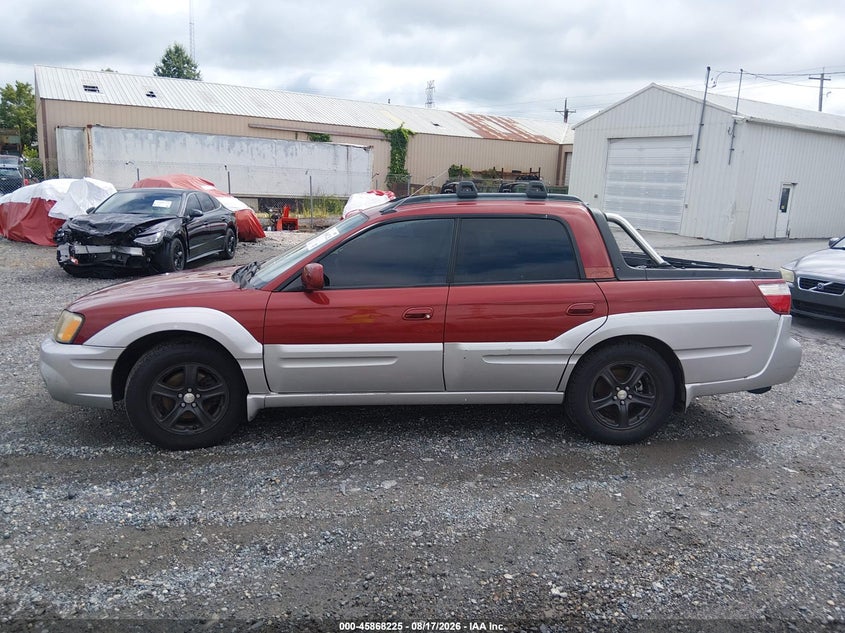 SUBARU BAJA 2003 VIN 4S4BT61C137101342