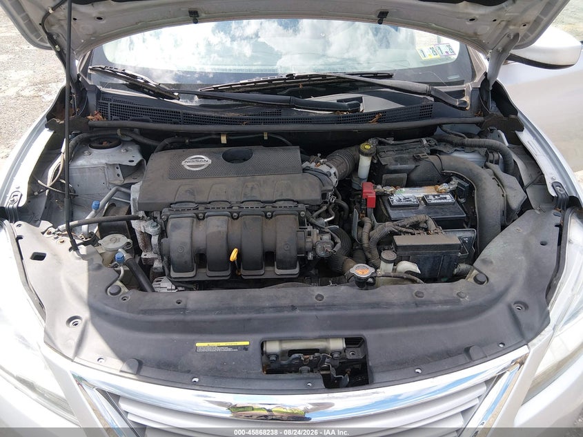 NISSAN SENTRA 2014 VIN 3N1AB7AP1EL672830
