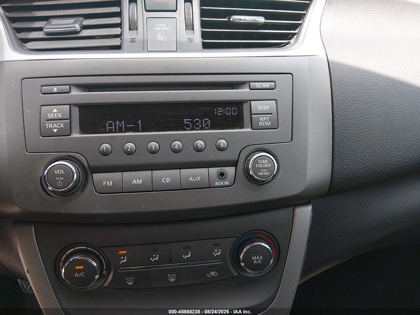 NISSAN SENTRA 2014 VIN 3N1AB7AP1EL672830